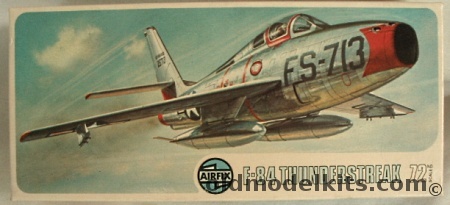 Airfix 1/72 Republic F-84 Thunderstreak US Air Force or Luftwaffe, 03022-9 plastic model kit